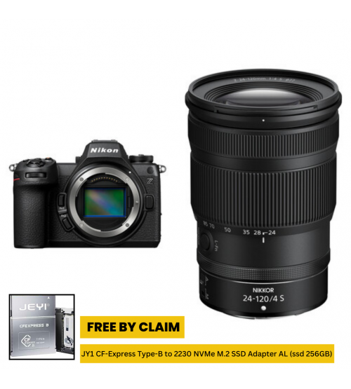 Nikon Z6 III Mirrorless Camera with 24-120mm f4 S Lens